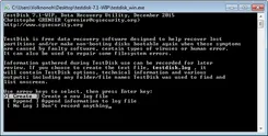 TestDisk ТестДиск — скриншот 2