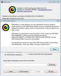TestDisk ТестДиск — скриншот 4